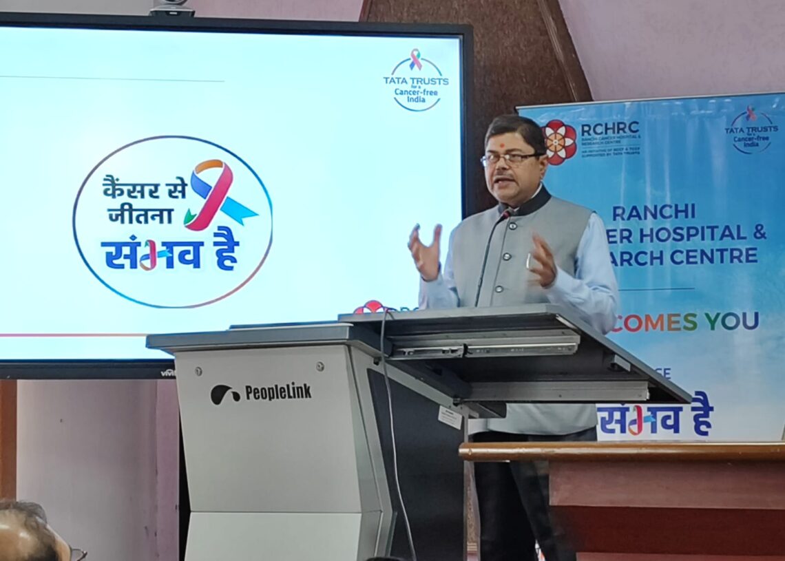1300 Indians die of cancer everyday; lifestyle management key to prevention: Dr MM Pandey