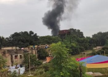 Fire breaks out at closed Incab Industries Ltd in Jamshedpur