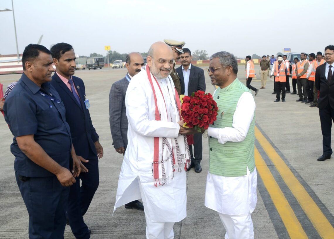 Home Minister Amit Shah in Jharkhand, to attend BSF foundation day in Hazaribag