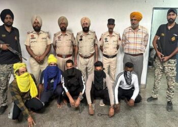 Punjab Police nab seven amid busting extortion ring
