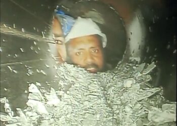 Silkyara tunnel collapse: Rescue teams establish audio-visual contact with 41 trapped workers