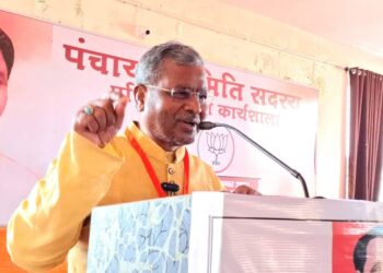 BJP does what it says, has weakened edge of ‘vanswad, pariwarwad’: Babulal Marandi  