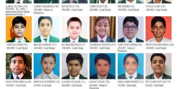 DPS Ranchi students shine in SOF Olympiad, bag cash prizes