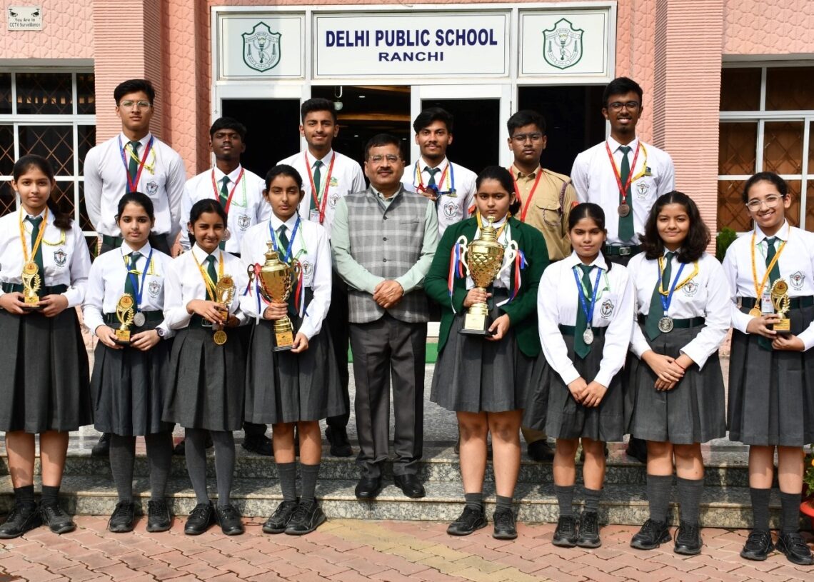 DPS Ranchi students shine in CBSE sports events