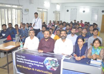 BIT Sindri: Two-day workshop on PCB design and fabrication begins