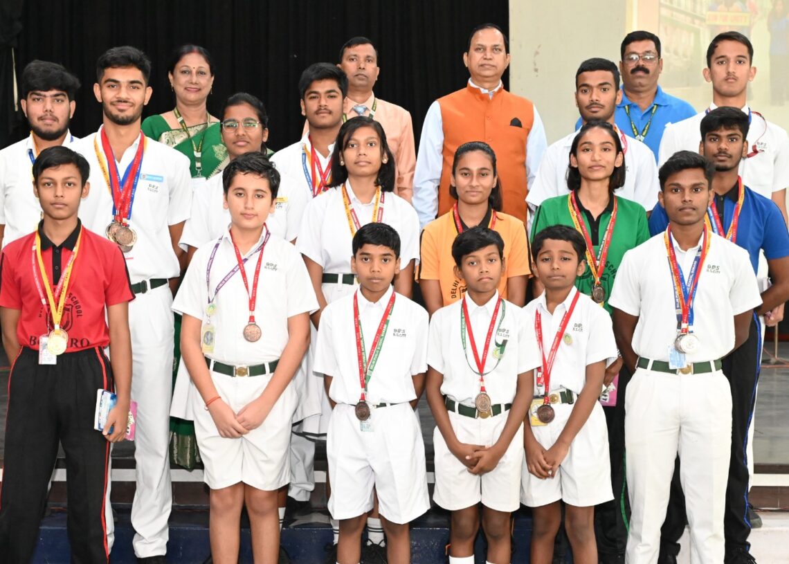 DPS Bokaro bags 35 medals in CBSE zonal competition