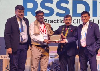 Jharkhand diabetologist gets national award in Mumbai  