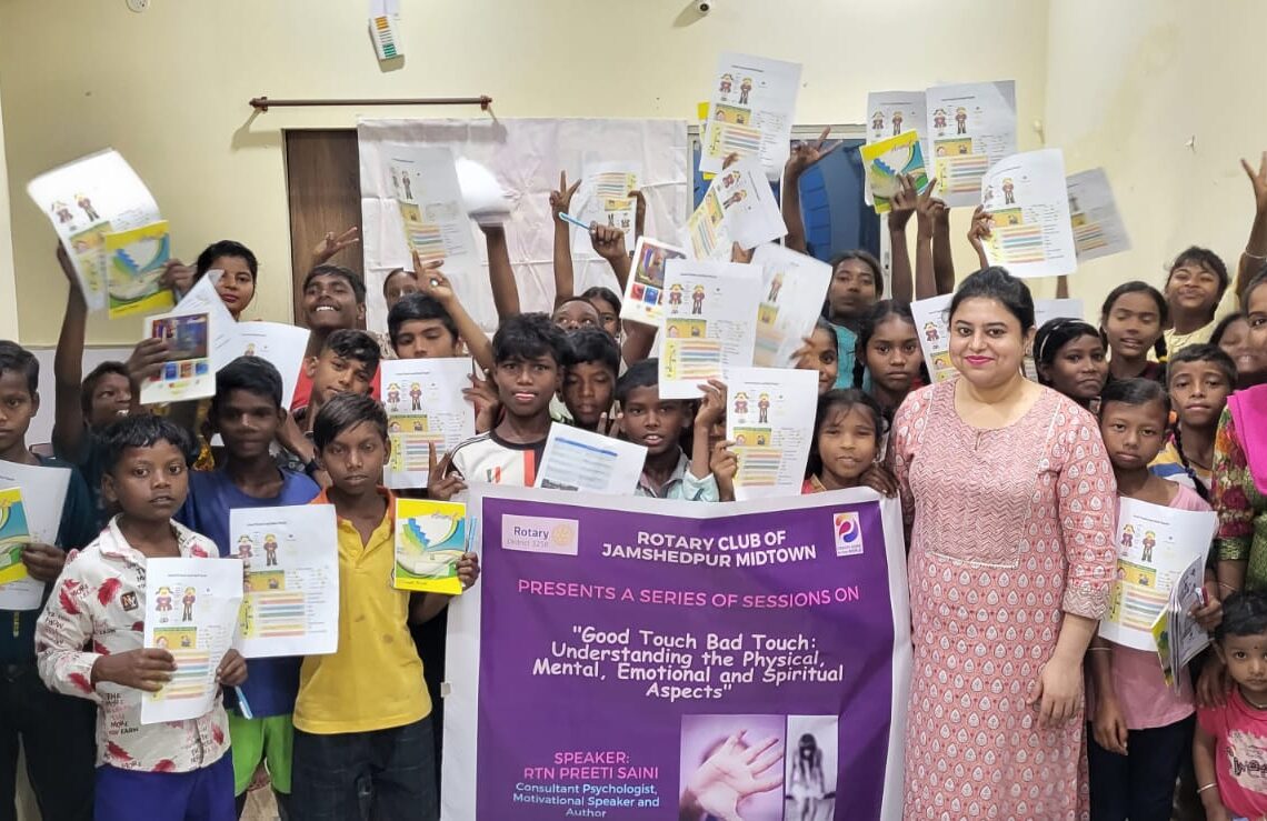 Rotary Club Jamshedpur holds meet on ‘good touch bad touch’