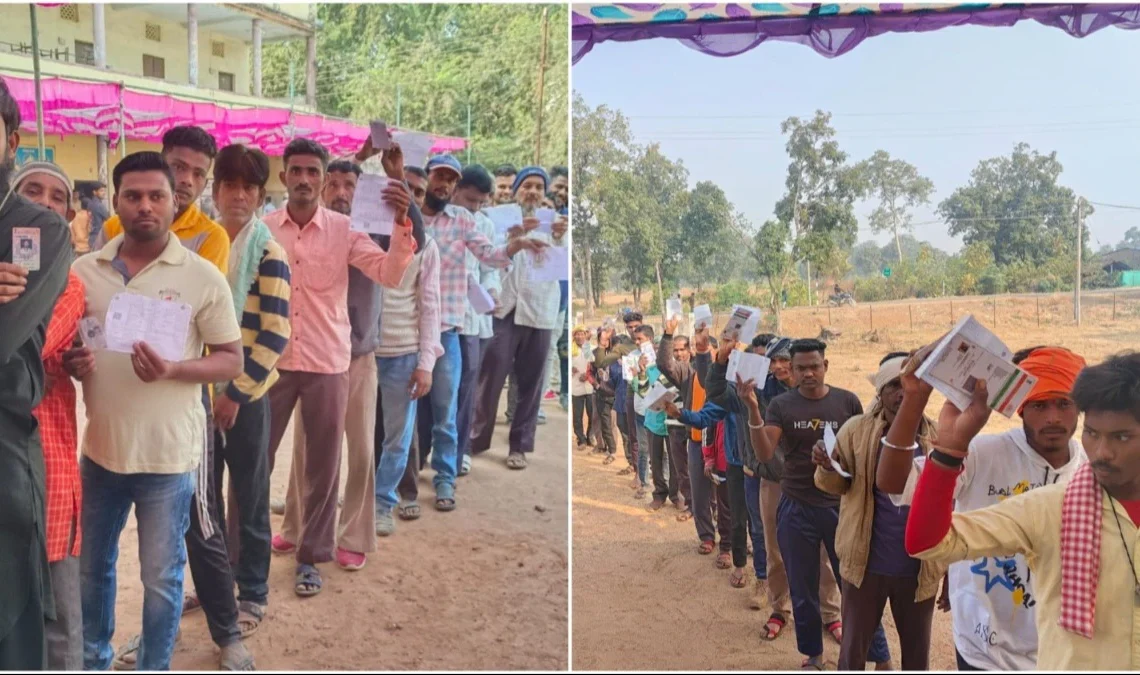 Madhya Pradesh records 60.52% voter turnout till 3 pm