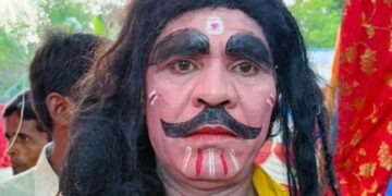 Small village in Uttar Pradesh radiates joy and positivity through costume festival