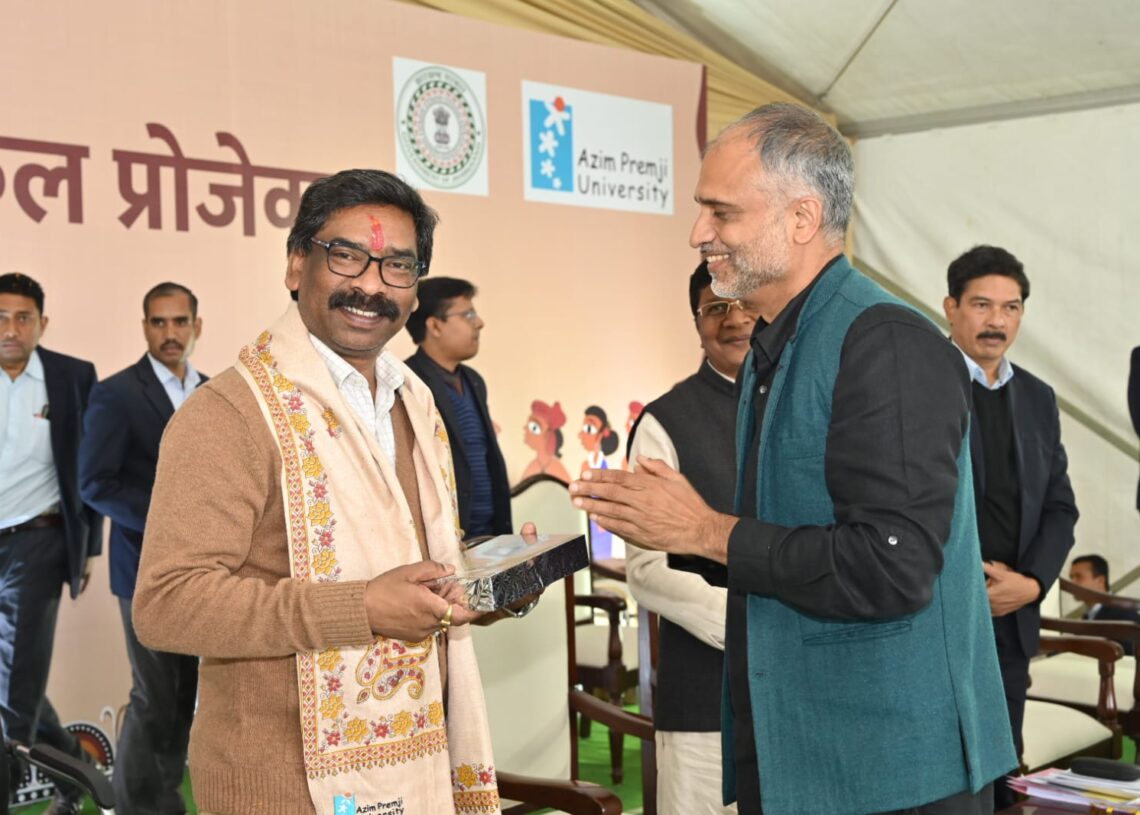 Jharkhand CM begins construction of Azim Premji University, medical college, school