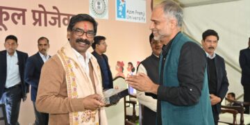 Jharkhand CM begins construction of Azim Premji University, medical college, school