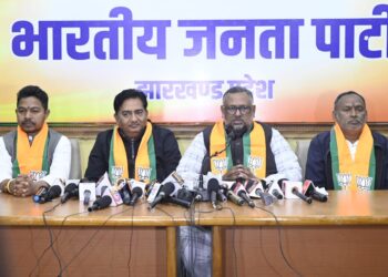Jharkhand: Congress’ ‘black paper’ is hidden in Modi govt’s ‘White Paper’, says BJP