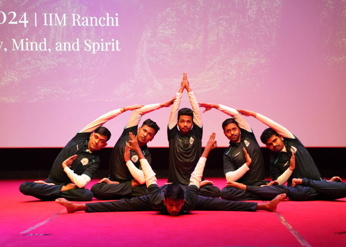 IIM Ranchi Yoga Camp
