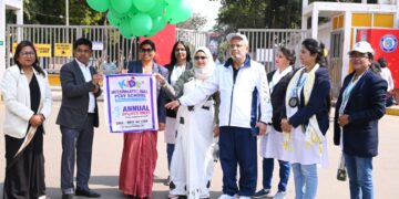 Jharkhand: Padma awardee inaugurates sports meet of Kids International Play School