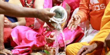 Jharkhand News: Rahul Gandhi offers prayers to Baba Baidyanath in Deoghar 
