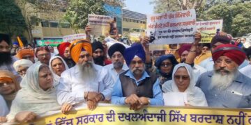 Jharkhand: CGPC takes out protest march, warns govt not to take anti-Sikh decisions