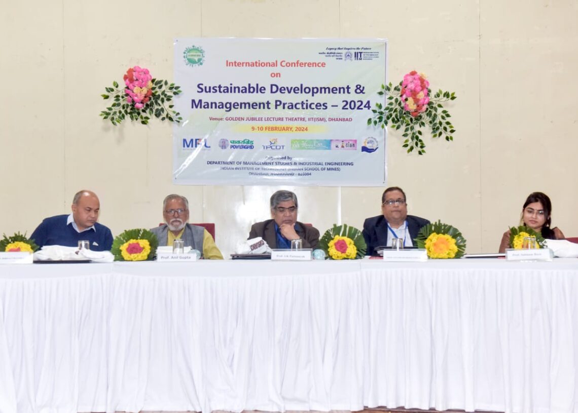 sustainable development ISM Dhanbad