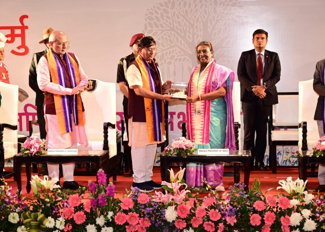 CUJ Convocation President Murmu