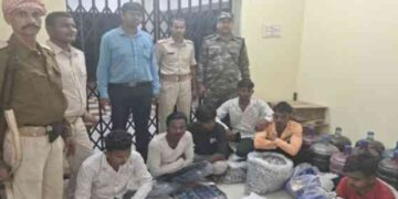 Jharkhand Exise liquor bust