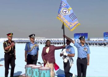 Airforce Squadron led by Jharkhand youth receives President’s Standard and Colours Award  