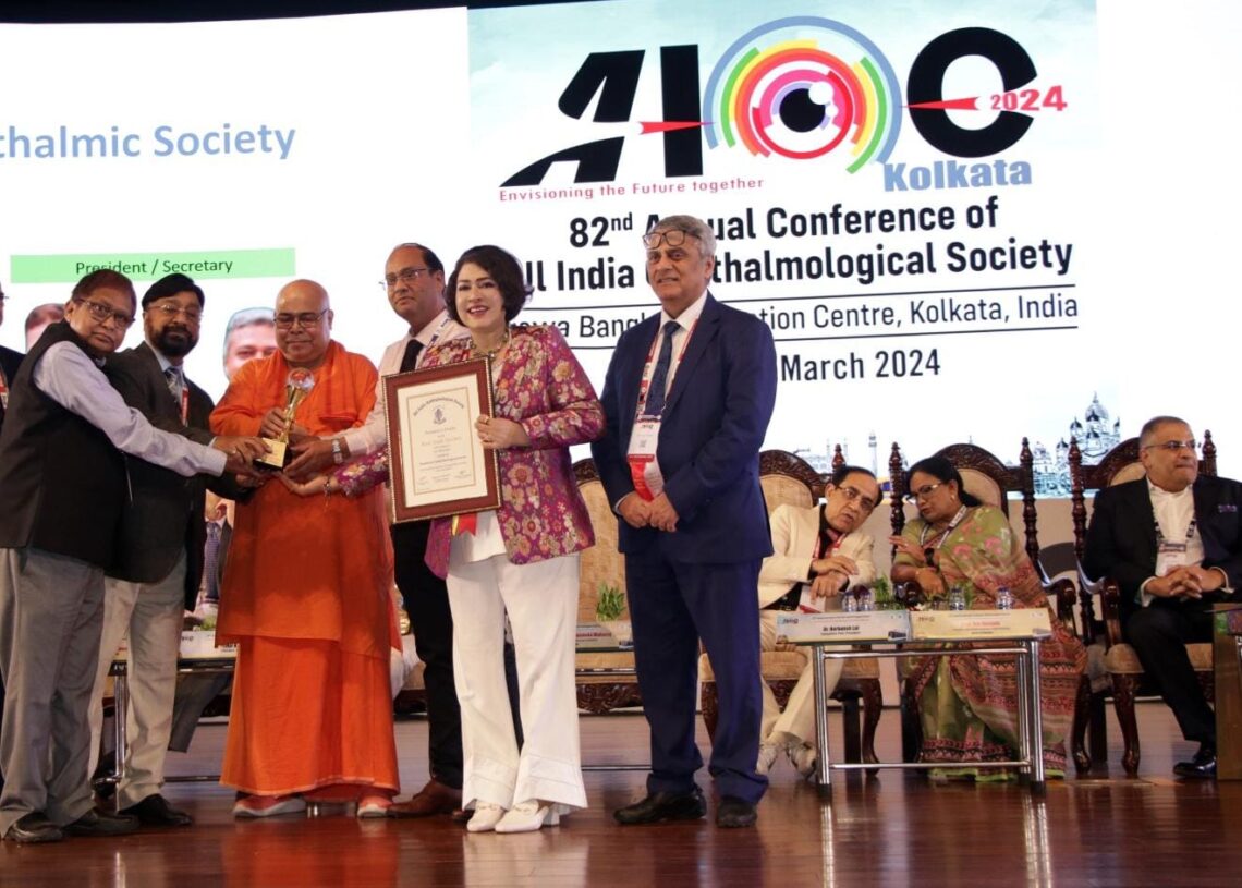 Best State Award for Jharkhand Ophthalmological Society, again