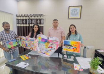 Young Indians drawing competition
