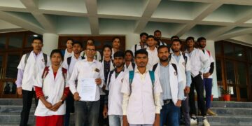 SNMMCH paramedical students