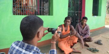 Odisha students use mobile cameras and pens to preserve village history