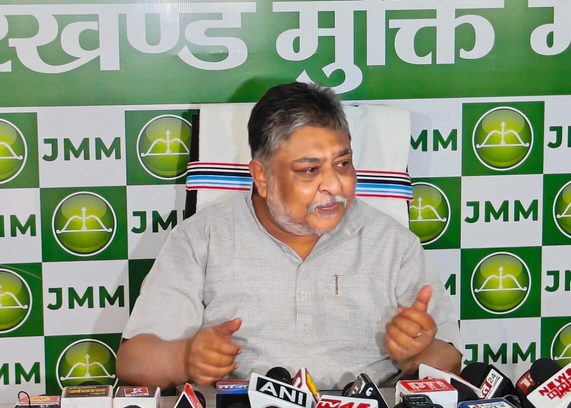 Jharkhand Elections: JMM attacks EC with Gandhi’s 3 monkeys’ jibe 