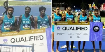 4x400-meter relay teams