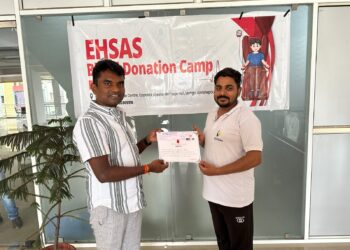 Ehsaas blood donation camp