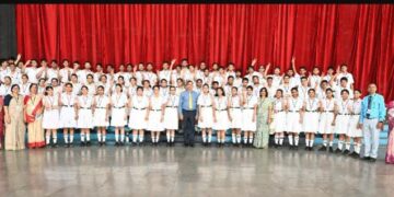 Sakshi tops in DPS Bokaro