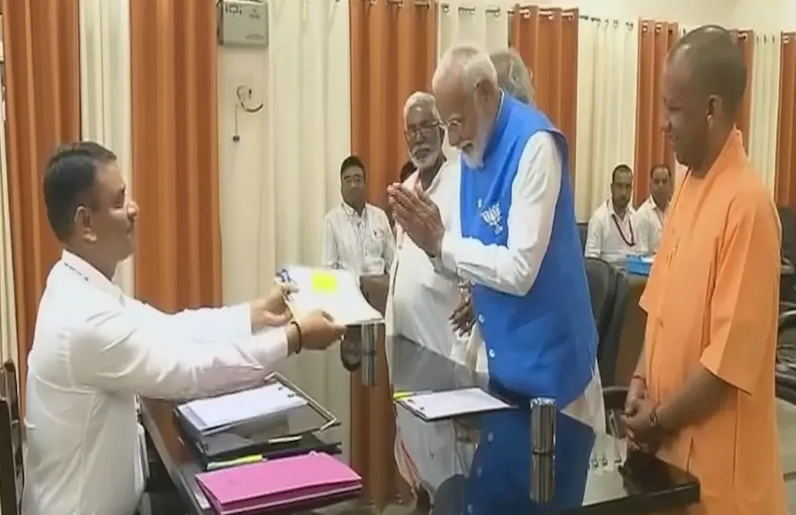 PM Modi nomination