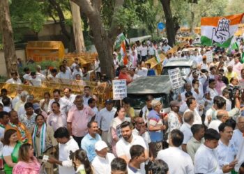 Nationwide protests by Congress and student groups over NEET UG issue