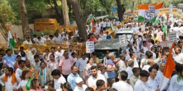 Nationwide protests by Congress and student groups over NEET UG issue