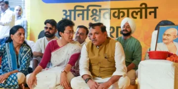 Delhi Minister Atishi launches indefinite hunger strike