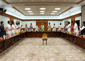 NDA allies submit letters of support to BJP in meeting at PM residence