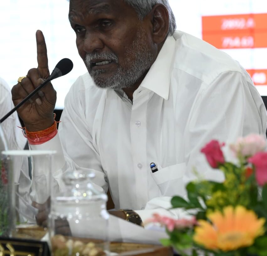 Jharkhand CM Champai Soren reads riot act to stop crime, illegal mining in State