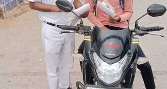 Daltonganj railway station team holds railway level crossing awareness drive