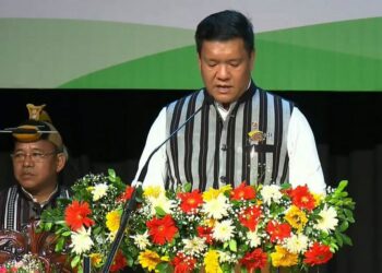 Prem Khandu oath