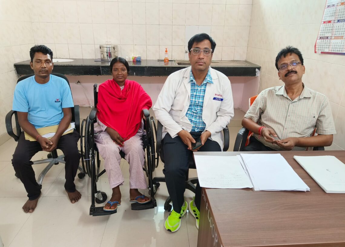 Ranchi Sadar Hospital operates on colon cancer under Ayushman Yojana