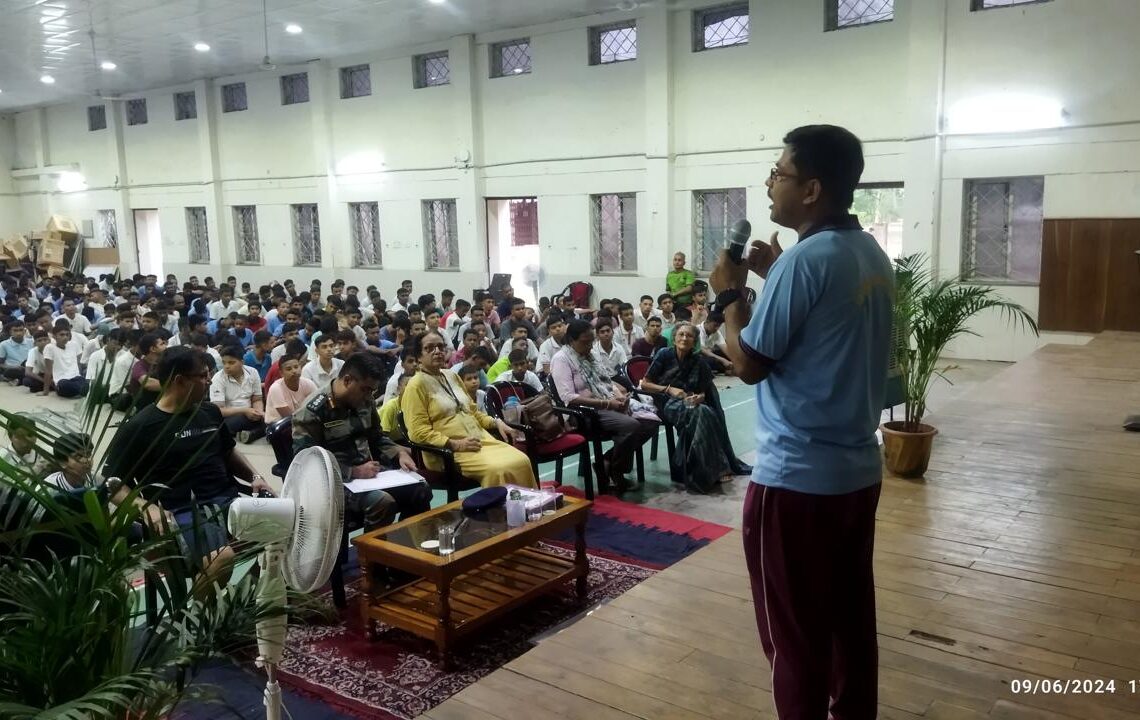 Jeevan conducts stress management workshop for NCC Cadets in Jamshedpur