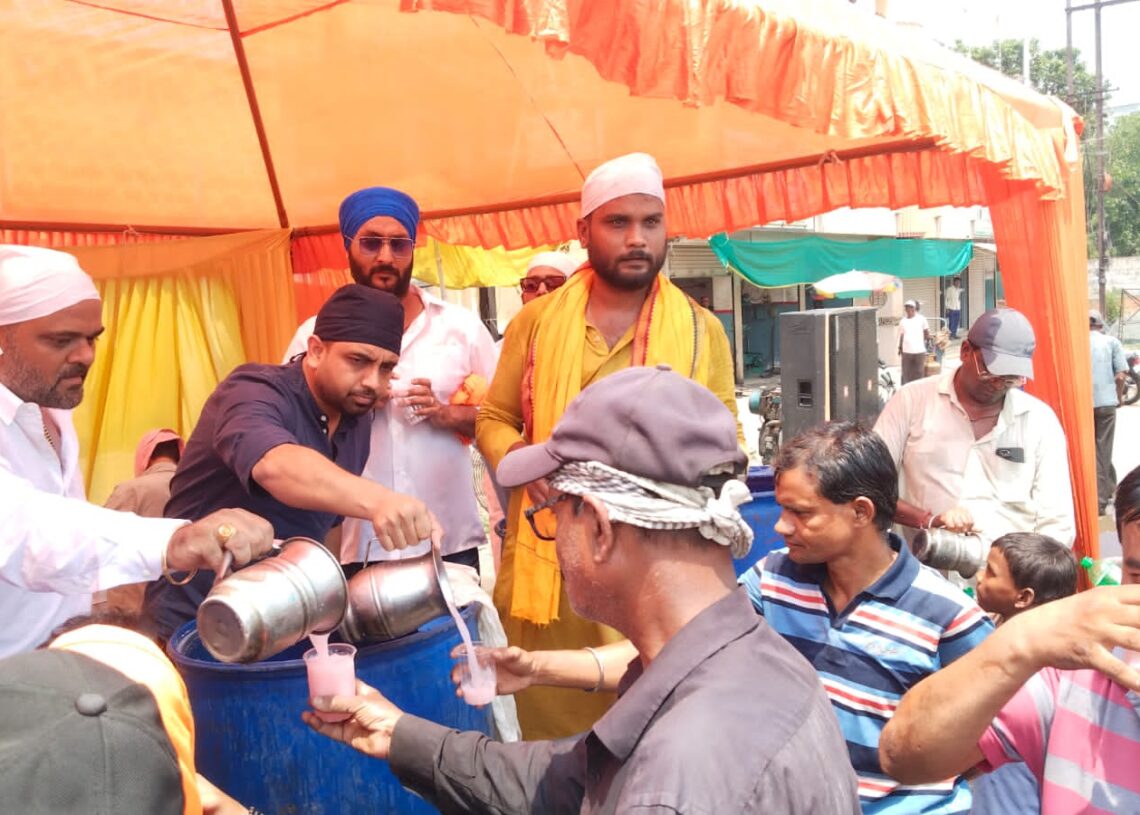 Sikhs in Jamshedpur honour martyrdom day of Guru Arjun Dev Ji Maharaj with Chhabil