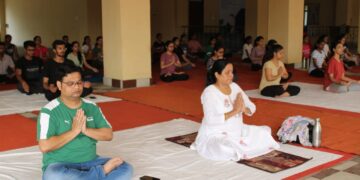 10-day NMC yoga training course begins at SNMMCH Dhanbad