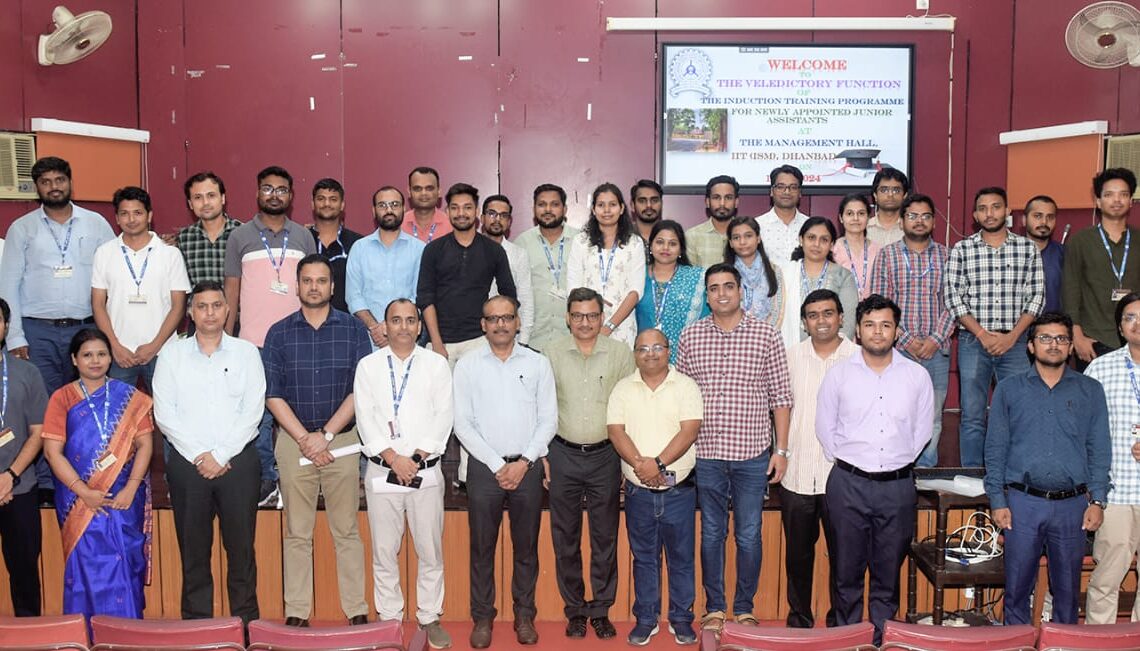 Jharkhand News: 3-day induction programme of IIT ISM Dhanbad employees concludes