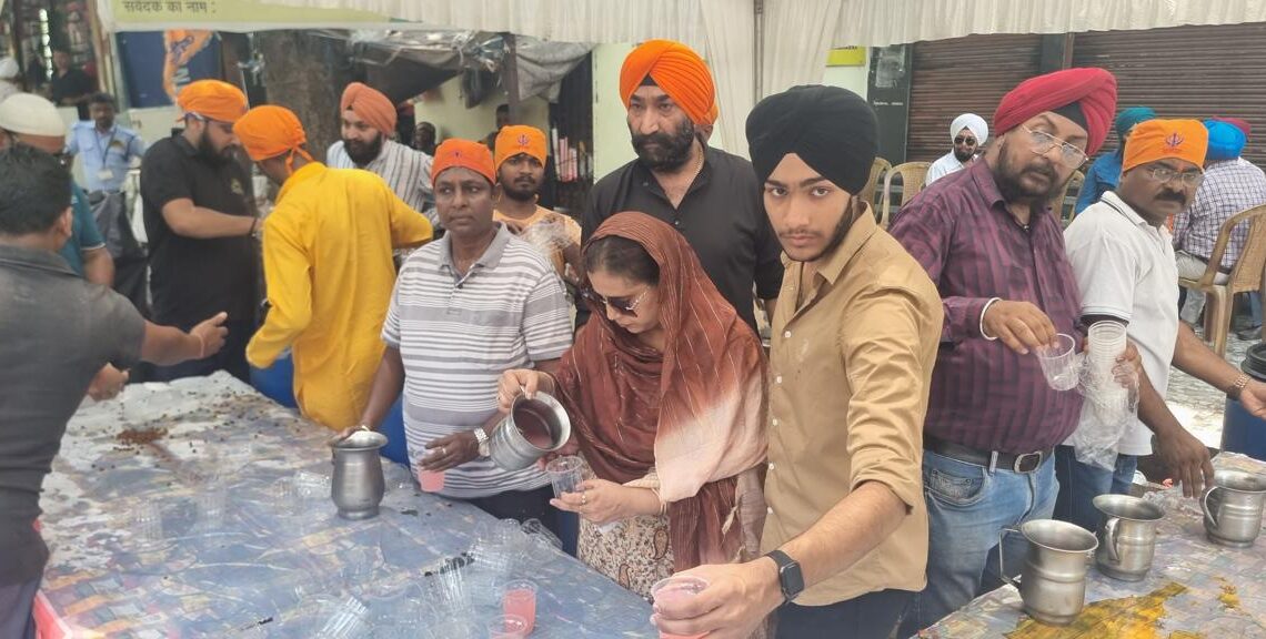 Sikhs set up Chhabil in Jamshedpur in honour of Guru Arjan Dev Ji Maharaj