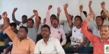 MGNREGA employees threaten Govt of indefinite strike over job regularization