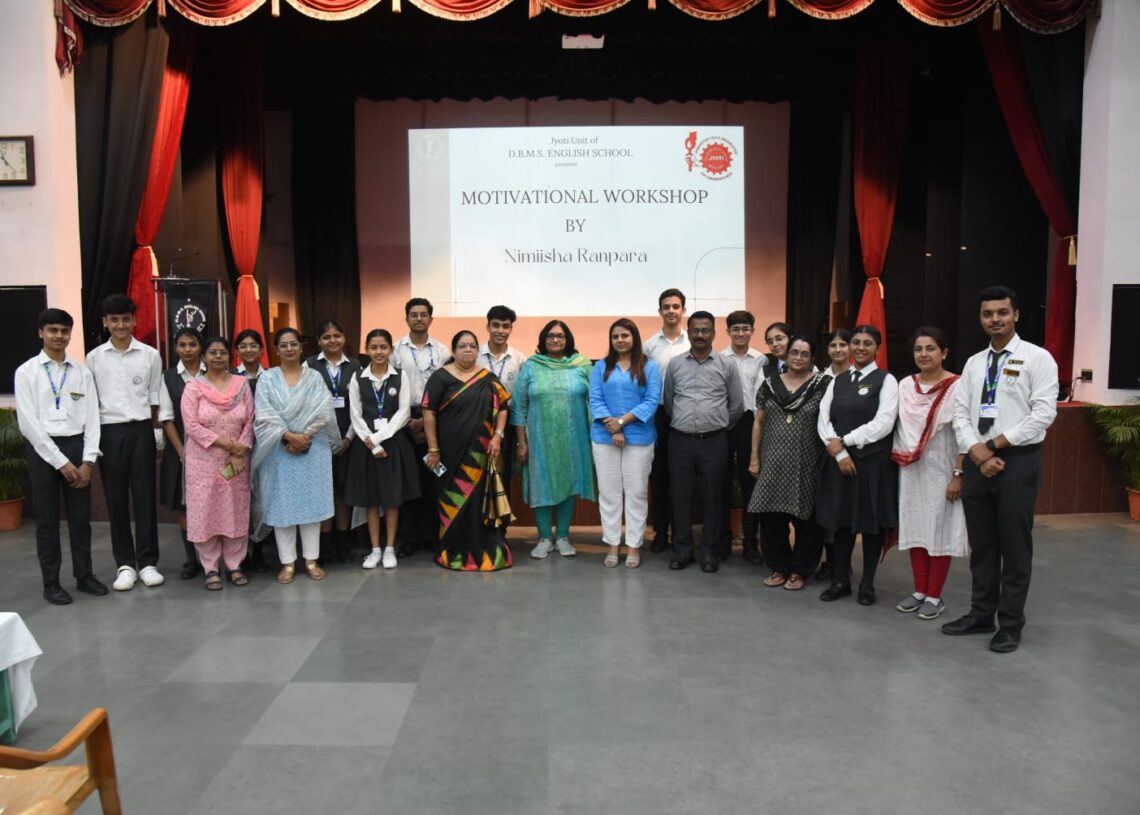 DBMS English School Jamshedpur hosts motivational workshop  