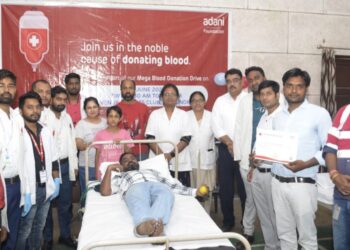 Adani Foundation holds mega blood donation camp in Sindri